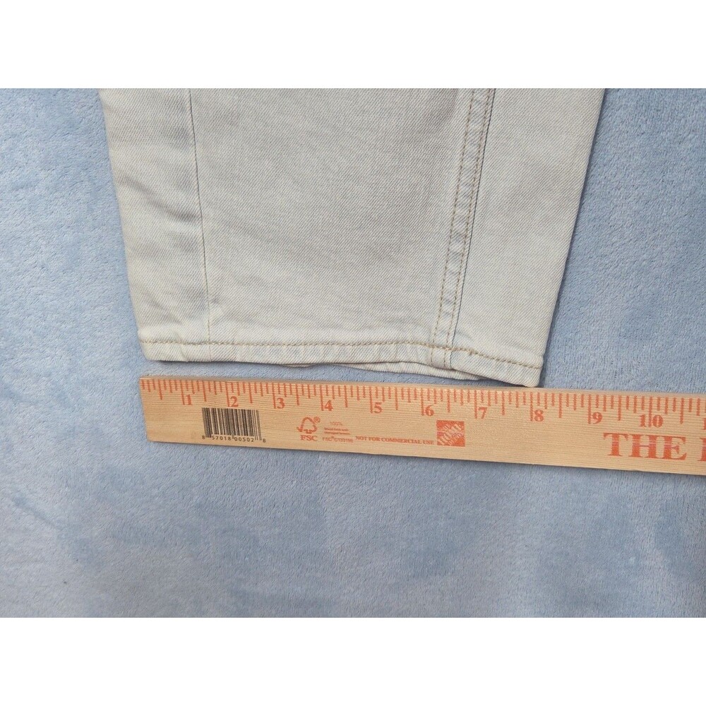 NEW Old Navy Women's High Rise Barrel Leg Denim Jeans Light Wash sz 6 90s Cotton - Picture 9 of 10